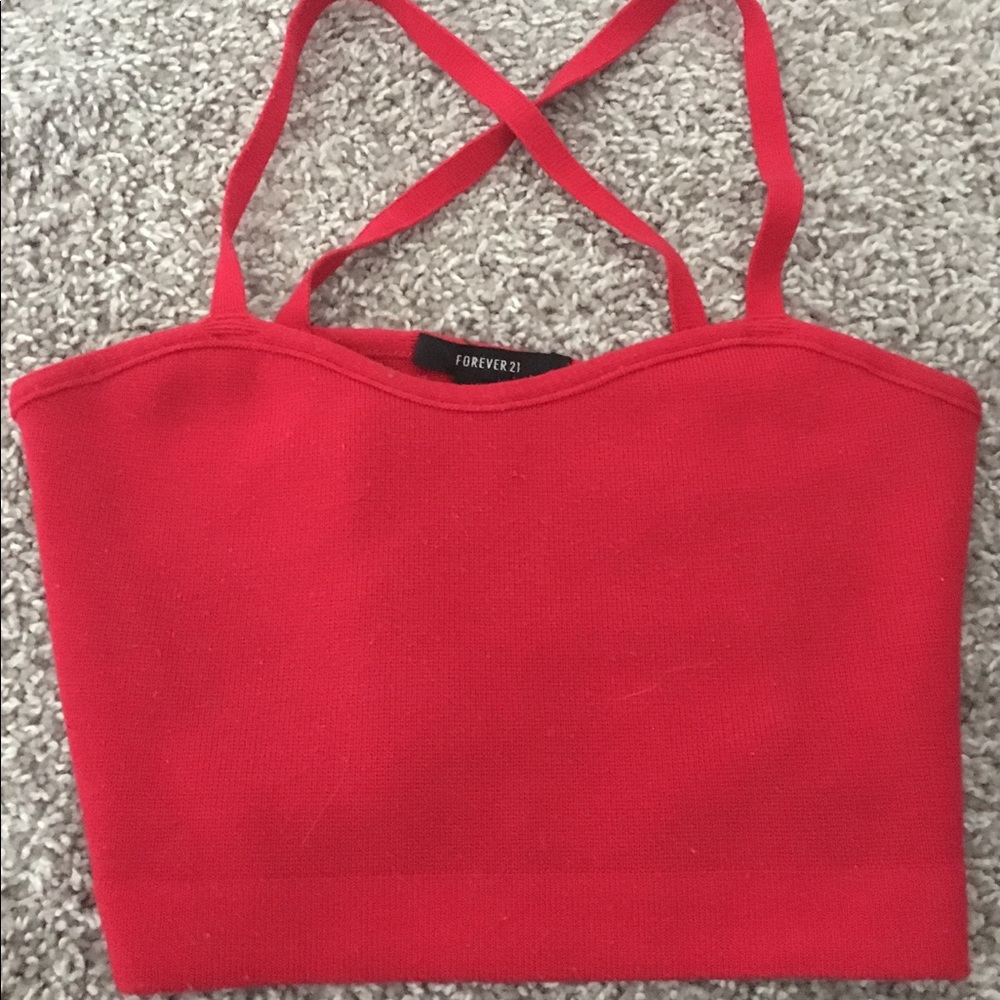 Forever 21 Knit Crop Top